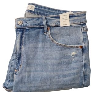 High Rise A&F Skinny Jeans